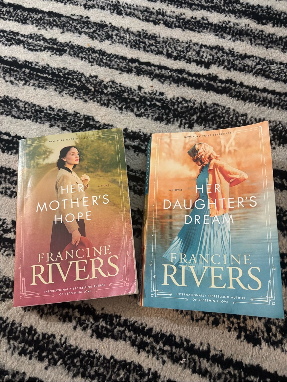 Her Daughter's Dream & Her Mother's Hope Francine Rivers Set EUC Christian books